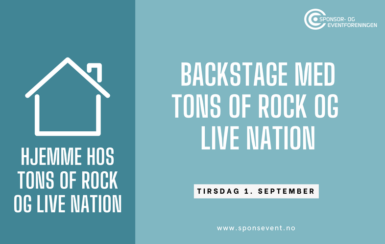 Hjemme hos Tons of Rock og Live Nation 